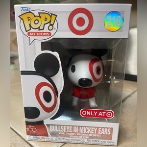 Funko Pop Ad Icons Target Bullseye with Mickey Ears